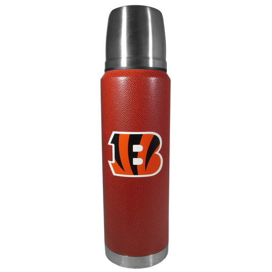 Cincinnati Bengals Football Texture Thermos
