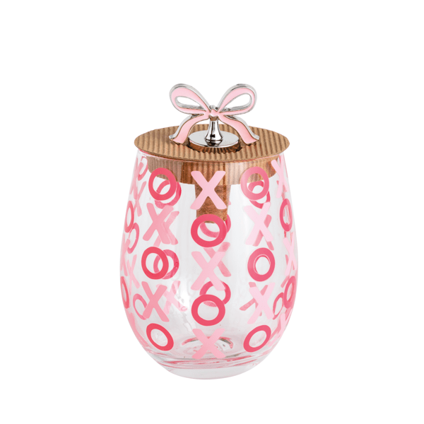 XO Valentine Wine Glass Set