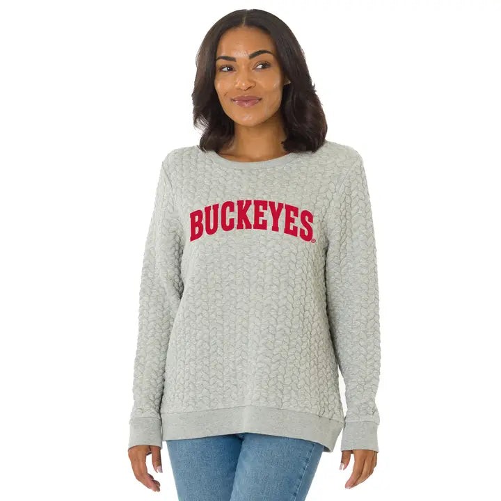 Ohio State Buckeyes Patch Sweatshirt