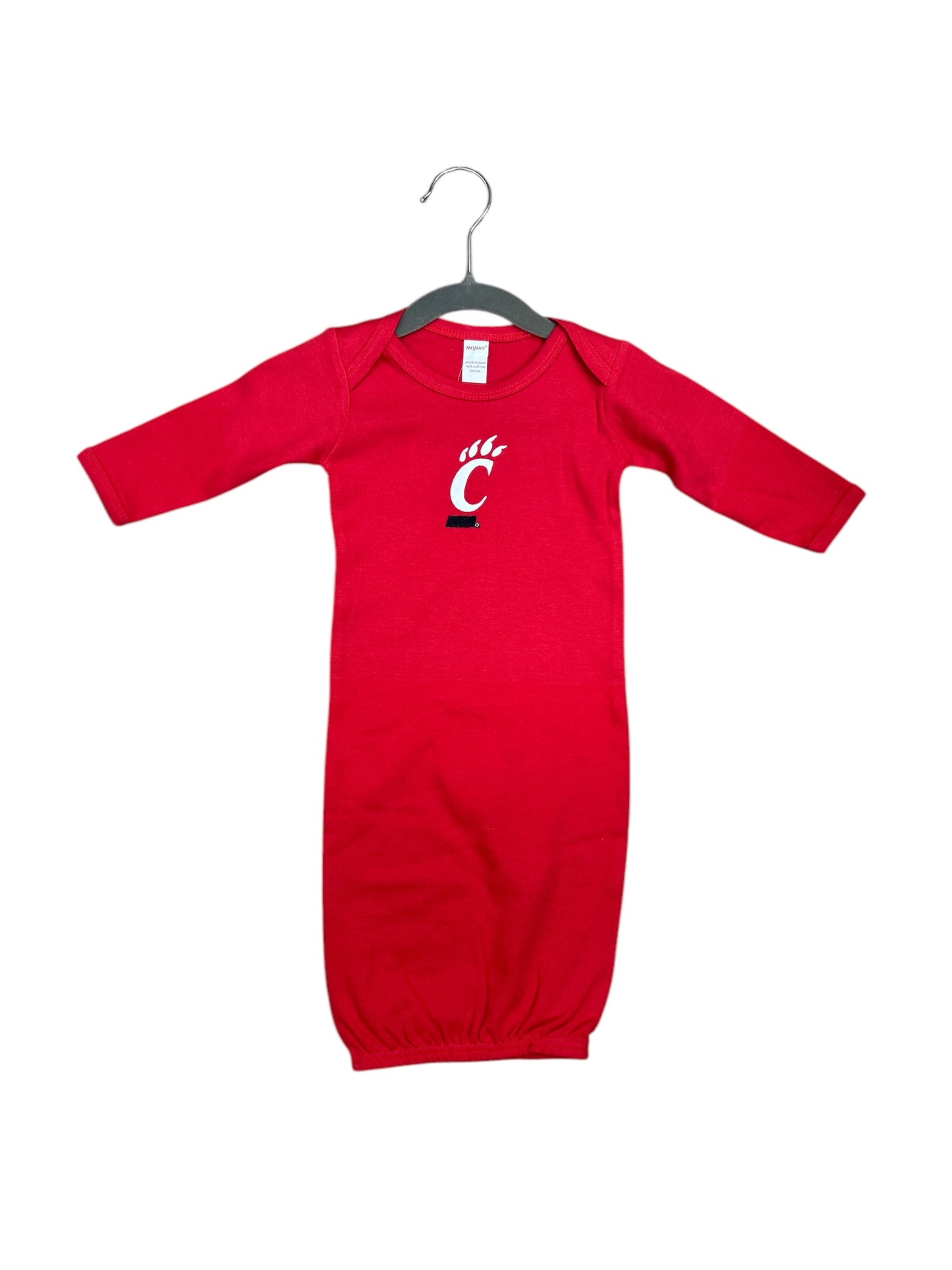 Cincinnati Bearcats Layette Gown