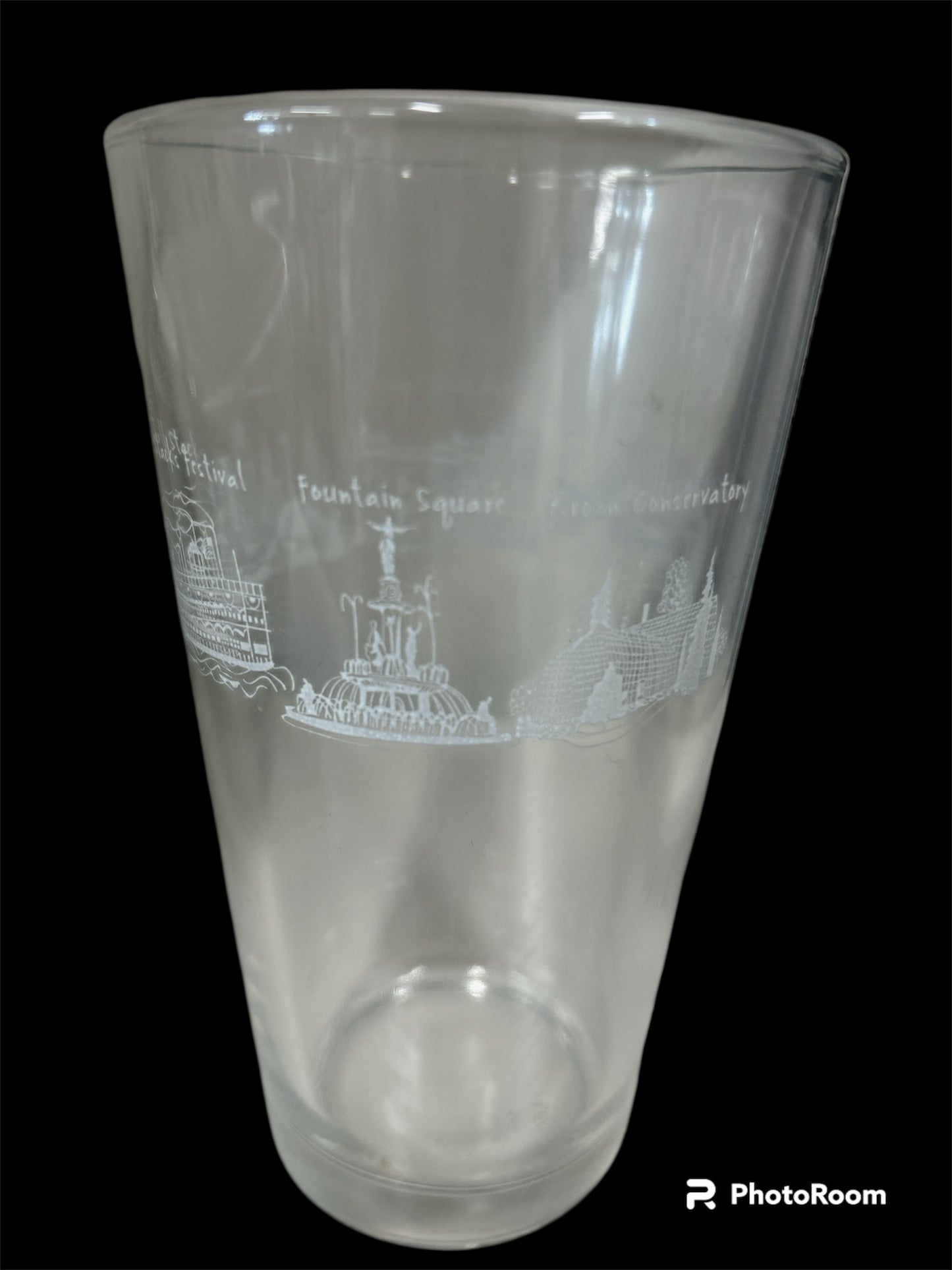 Cincinnati Landmark Pint Glass