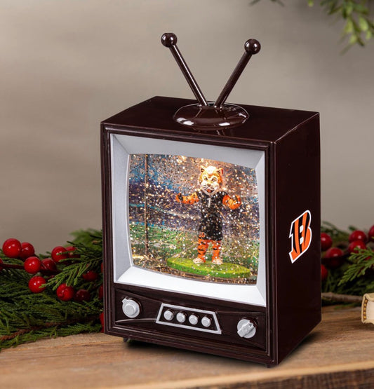 Cincinnati Bengals Vintage TV Water Lantern