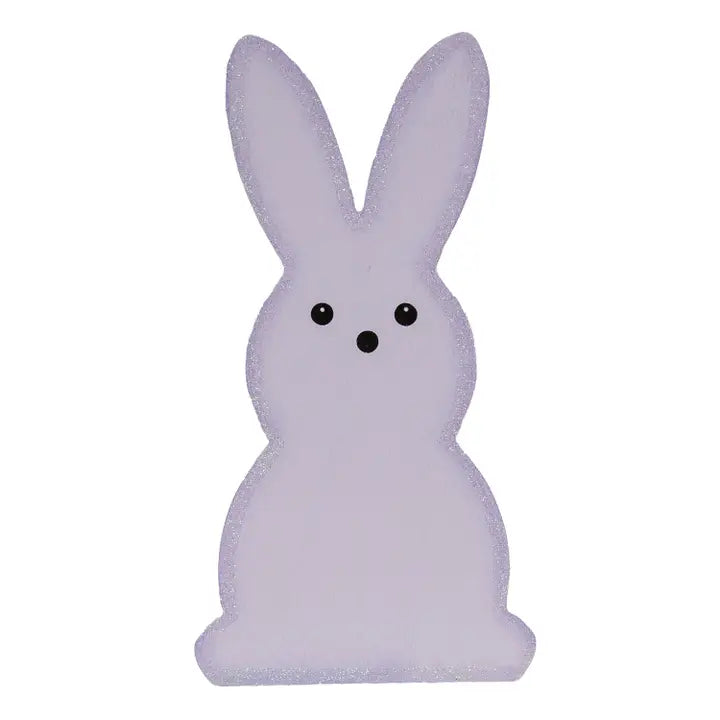 Lavender Bunny Planter Stake Topper