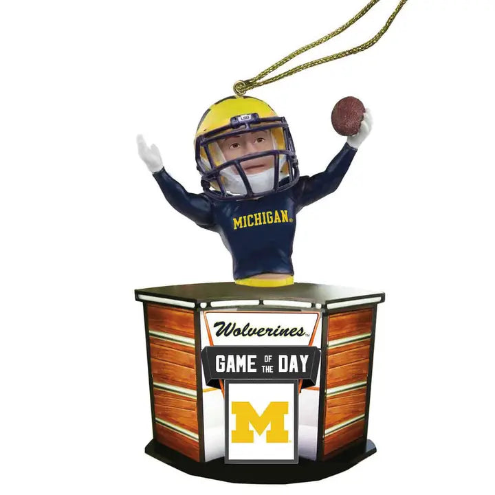 Michigan Game of the Day Ornament
