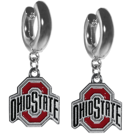 Ohio State Huggie Earrings
