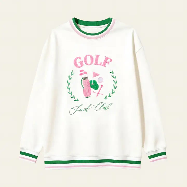 Oversized Golf Social Club Crew