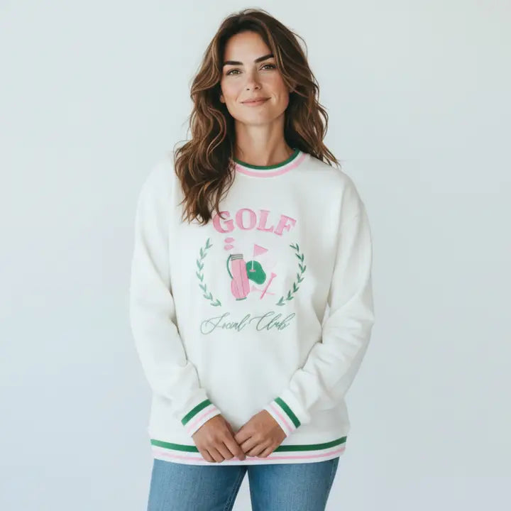 Oversized Golf Social Club Crew