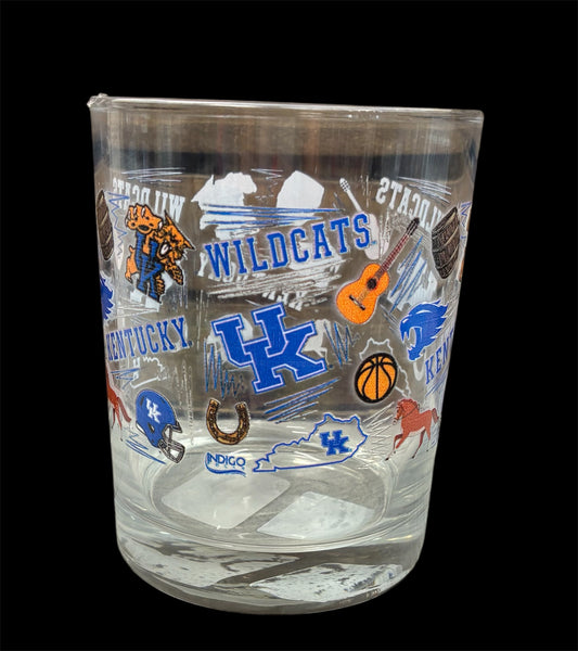 Kentucky Wildcats 14oz Local Rocks Glass