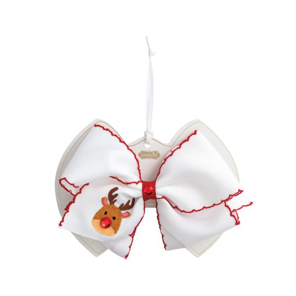 Christmas Embroidered Bows