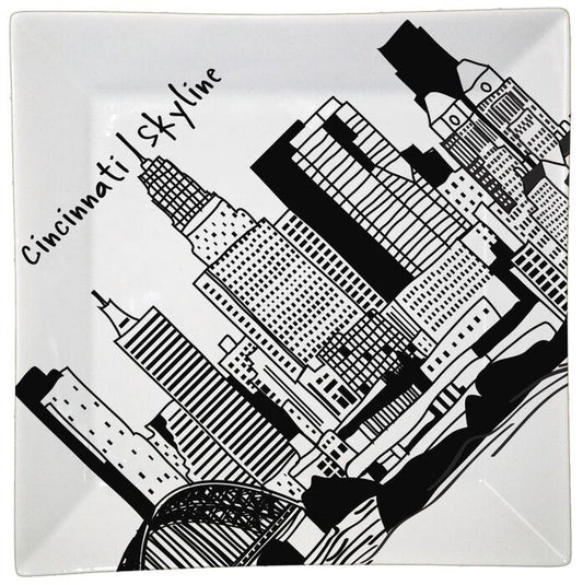 Cincinnati Skyline Small Plate