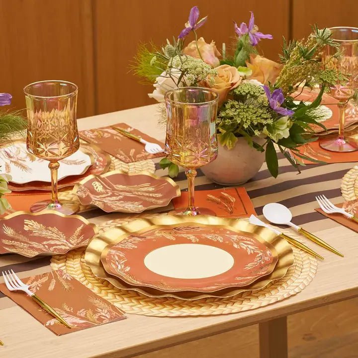 Harvest Wheat Dinner Plate-8Pk