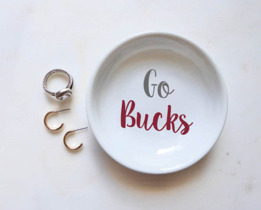 Go Bucks Ring Dish / Ohio State University