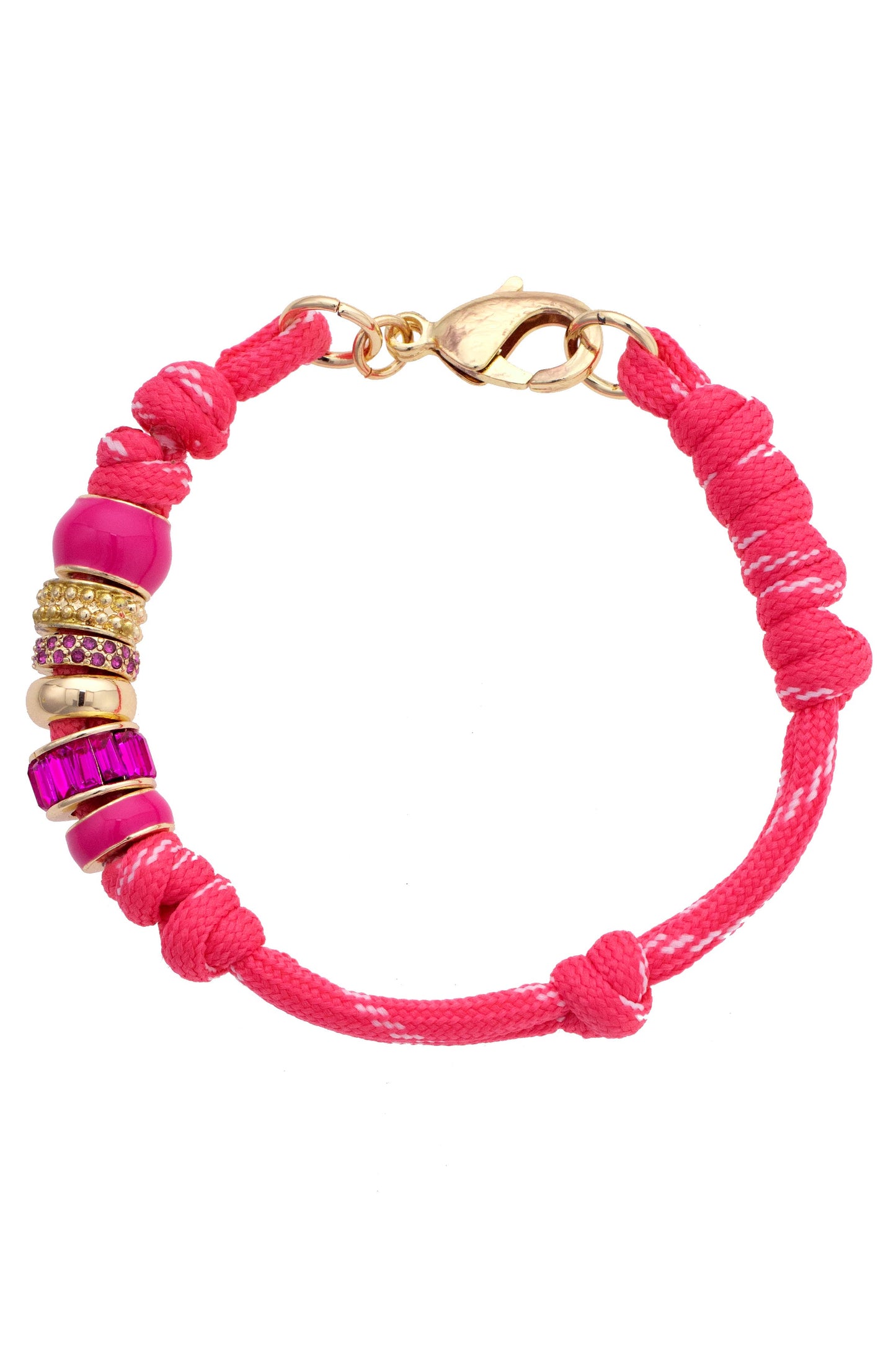 Lottie Multi Bead Paracord Bracelet