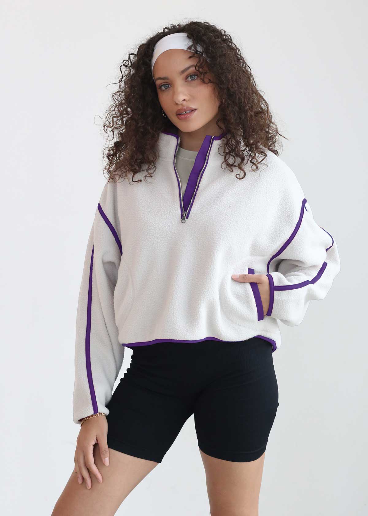 On The Run Quarter Zip-Bombers