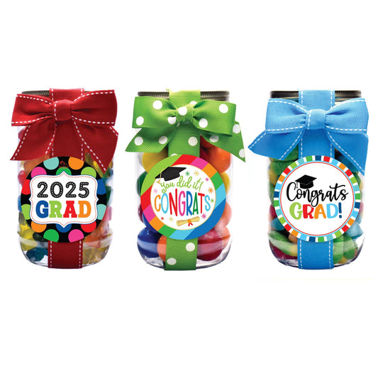 Graduation Candy Pint Jars